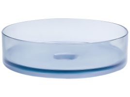 Round Countertop Basin âŒ€ 360 mm Blue TOLOSA