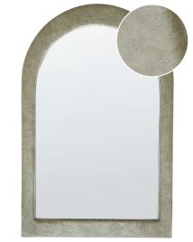 Velvet Wall Mirror 60x90cm Green