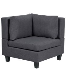 Fabric Corner Section Dark Grey UNSTAD