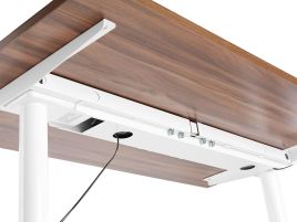 Cable Tray for Electric Adjustable Desk White TRACIE