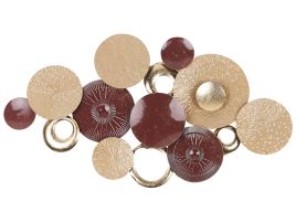 Wall Décor Gold and Brown BROMINE