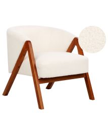 Boucle Armchair Off-White SKEI