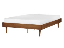 Wooden EU Double Size Bed Light TOUCY