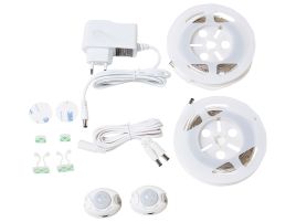 LED Strip Lights with Motion Sensor White 2 x 120 cm