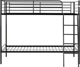 Brandon 3ft Single Bunk Bed - Black