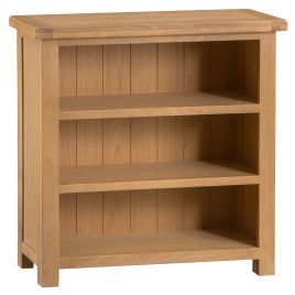 Classic Small Wooden Bookcase - Medium Oak Finish