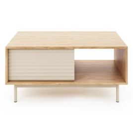 FINA Coffee Table - Oak and Beige
