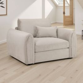 ANDREW Velvet Armchair - Mocha