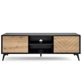 Ravenna Serene TV Cabinet with 2 Doors - Oak Evoke