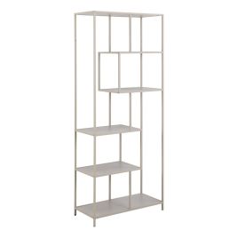 SAM Bookcase with 5 Shelves - Grey