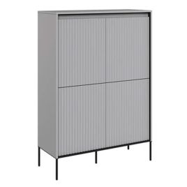 TRADESSA Highboard Cabinet - Grey Matt