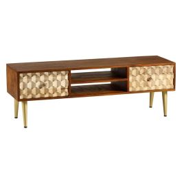 Nicklin Scandinavian Style Legs 2 Drawer TV Stand