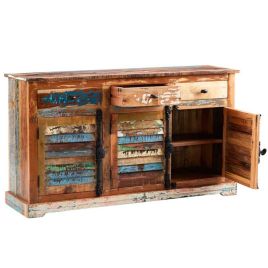 Louise Solid Wood Large Sideboard with Door and Drawer