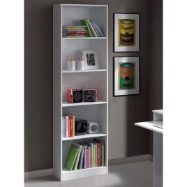 Versatile Design Bookcase - White