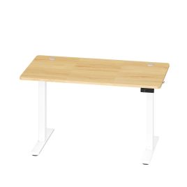 PAXTON Height Adjustable Electric Standing Desk - Yellow