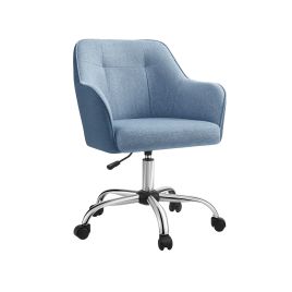Office Chair - ORASO Height Adjustable Max Load 110 kg - Misty Blue