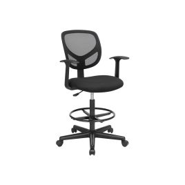 Drafting Stool Chair with Armrest