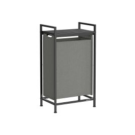 Laundry Basket - LUSTTO 47L Pull Out Basket Charcoal Grey