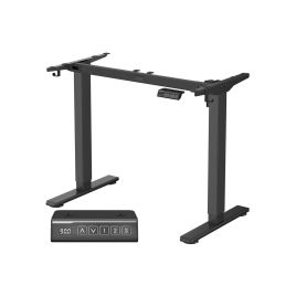 CELSEA Electric Standing Frame with Adjustable Height and Memory Function - Black