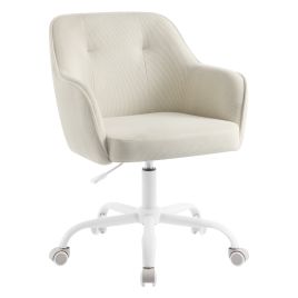 PADYRY Swivel Office Chair - Sand Beige
