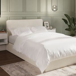 Small Double Bed - CHESWICK 4ft Ottoman Natural