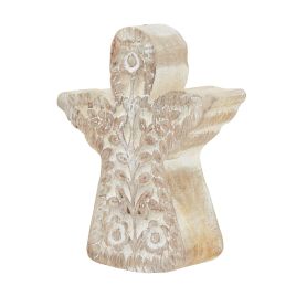Whitto Patterned Angel Decoration - Large