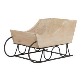 Whitto Wooden Decorative Sleigh