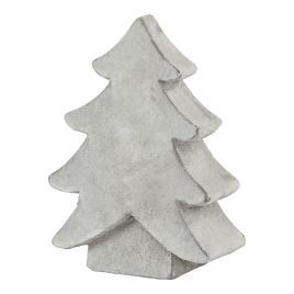Stone Effect Small Christmas Tree - White