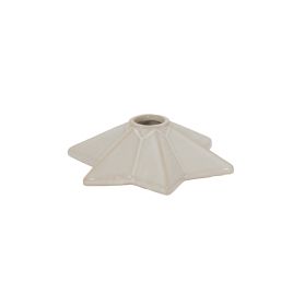 Alvo Ceramic Angled Star Candle Holder