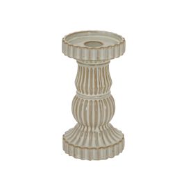 Alvo Ceramic Pillar Candle Holder