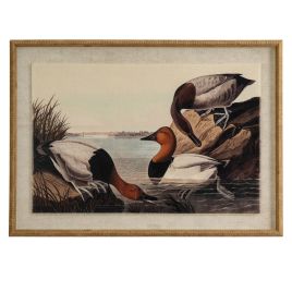 Flor Pochards Art In Beaded Frame