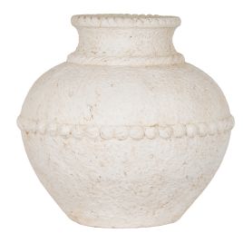CLAYMORE Large Olympiacotta Vase - White