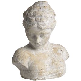 Woman's Head Icon - Cream