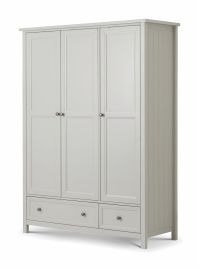 Maine 3 Door Combination Wardrobe