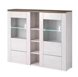 Rainbow 46 Sideboard Display Cabinet - Oak Sibiu Larche