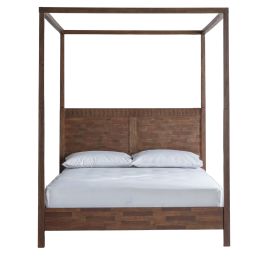 ASHWELL Super Kingsize Wooden Bedframe - Brown