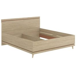NORA EU Super King Size Fabric Bedframe - Oak