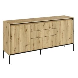TRADESSA Sideboard Cabinet 166cm - Oak