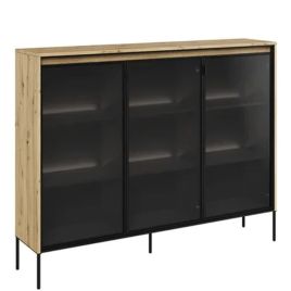 TRADESSA Low Display Cabinet - Oak