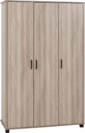 OLDBURY 3 Door Wardrobe Light Oak - 120cm