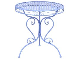 VEYRO Metal Bistro Table - Blue