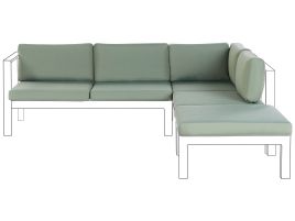 Outdoor Cushion Cover Set MESSINA Green