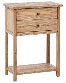 Console Table SALTON Wood Light Brown