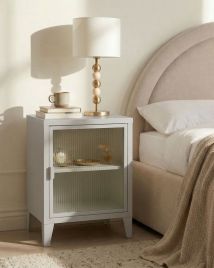 KALDREN Office Storage Cabinet - Light Grey