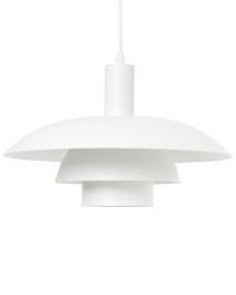 HASLEIGH Metal Pendant Lamp - White