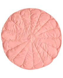 ILEZJUM Kids Playmat Flower 110 x 110 cm Pink