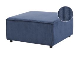 TROMSO Fabric Ottoman Seat - Dark Blue