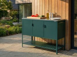MAENAZ Outdoor Kitchen Cabinet - Green