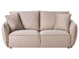CLIFDEN Fabric 3 Seater Sofa - Taupe