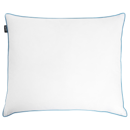 ANETORA Bed Pillow Low Duck Feathers and Down 50 x 60 cm White